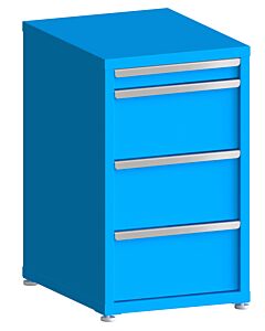 130# Capacity Drawer Cabinet, 3",10",10",10" drawers, 37" H x 22" W x 28" D