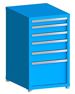 130# Capacity Drawer Cabinet, 3",4",4",5",5",12" drawers, 37" H x 22" W x 28" D