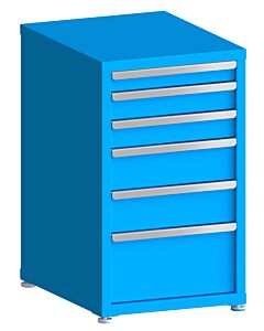 130# Capacity Drawer Cabinet, 3",4",4",6",6",10" drawers, 37" H x 22" W x 28" D