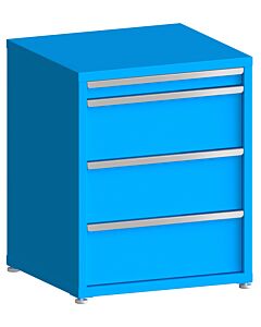130# Capacity Drawer Cabinet, 3",10",10",10" drawers, 37" H x 30" W x 28" D