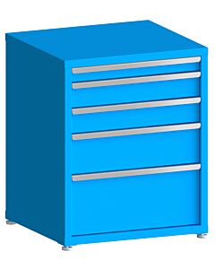130# Capacity Drawer Cabinet, 3",5",5",8",12" drawers, 37" H x 30" W x 28" D