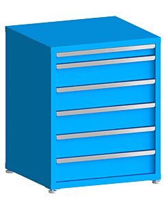 130# Capacity Drawer Cabinet, 3",6",6",6",6",6" drawers, 37" H x 30" W x 28" D