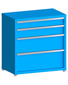 130# Capacity Drawer Cabinet, 5",6",10",12" drawers, 37" H x 36" W x 21" D