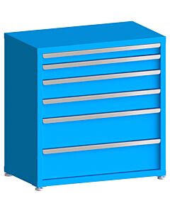 130# Capacity Drawer Cabinet, 3",4",5",5",8",8" drawers, 37" H x 36" W x 21" D