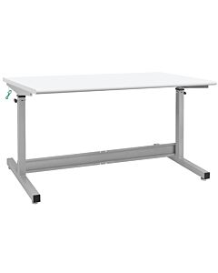 Jefferson Series Workbench with Cleanroom LisStat™ ESD Static Control Laminate Top and Round Front Edge