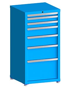 130# Capacity Drawer Cabinet, 2",3",3",5",6",8",12" drawers, 43" H x 22" W x 21" D