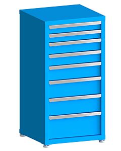 130# Capacity Drawer Cabinet, 3",3",4",4",5",6",6",8" drawers, 43" H x 22" W x 21" D