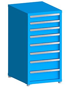 130# Capacity Drawer Cabinet, 4",4",5",8",8",10" drawers, 43" H x 22" W x 28" D