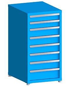 130# Capacity Drawer Cabinet, 4",4",5",5",5",5",5",6" drawers, 43" H x 22" W x 28" D