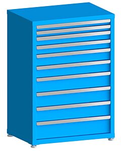 130# Capacity Drawer Cabinet, 2",2",3",3",4",4",5",5",5",6" drawers, 43" H x 30" W x 21" D