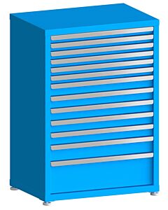 130# Capacity Drawer Cabinet, 2",2",2",2",2",2",3",3",3",3",3",4",8" drawers, 43" H x 30" W x 21" D