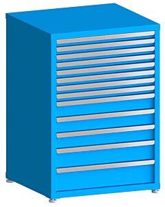 130# Capacity Drawer Cabinet, 2",2",2",2",2",2",2",2",4",4",4",5",6" drawers, 43" H x 30" W x 28" D