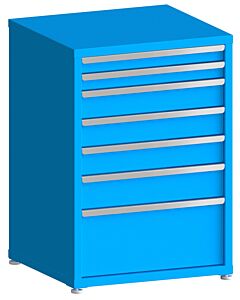 130# Capacity Drawer Cabinet, 3",3",5",5",5",6",12" drawers, 43" H x 30" W x 28" D