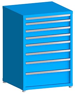 130# Capacity Drawer Cabinet, 3",4",4",4",5",5",6",8" drawers, 43" H x 30" W x 28" D