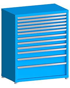130# Capacity Drawer Cabinet, 2",2",2",2",2",3",3",3",3",4",5",8" drawers, 43" H x 36" W x 21" D