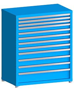 130# Capacity Drawer Cabinet, 2",2",2",3",3",3",3",3",4",4",4",6" drawers, 43" H x 36" W x 21" D