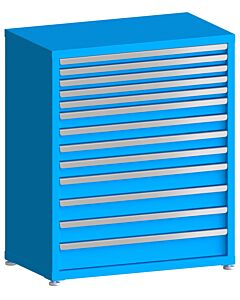 130# Capacity Drawer Cabinet, 2",2",2",2",2",3",3",3",3",4",4",4",5" drawers, 43" H x 36" W x 21" D
