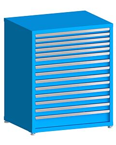 130# Capacity Drawer Cabinet, 2",2",2",2",2",3",3",3",3",3",3",3",3",5" drawers, 43" H x 36" W x 28" D