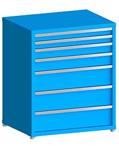130# Capacity Drawer Cabinet, 3",3",4",5",8",8",8" drawers, 43" H x 36" W x 28" D