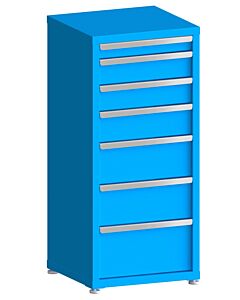 130# Capacity Drawer Cabinet, 3",5",5",6",8",8",10" drawers, 49" H x 22" W x 21" D