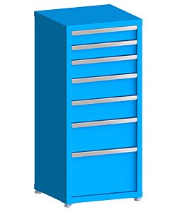 130# Capacity Drawer Cabinet, 4",4",5",6",6",8",12" drawers, 49" H x 22" W x 21" D
