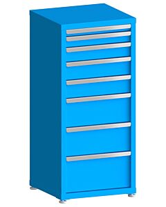 130# Capacity Drawer Cabinet, 2",3",4",5",5",8",8",10" drawers, 49" H x 22" W x 21" D