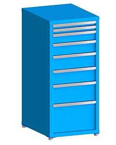 130# Capacity Drawer Cabinet, 2",2",4",5",6",6",8",12" drawers, 49" H x 22" W x 28" D