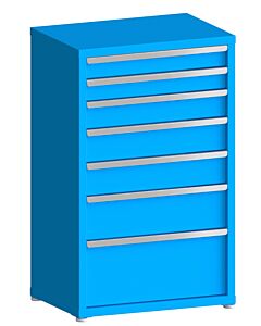 130# Capacity Drawer Cabinet, 4",4",5",6",6",8",12" drawers, 49" H x 30" W x 21" D