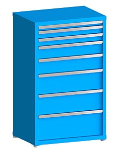130# Capacity Drawer Cabinet, 2",3",3",5",6",8",8",10" drawers, 49" H x 30" W x 21" D