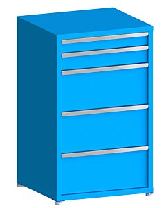 130# Capacity Drawer Cabinet, 4",5",12",12",12" drawers, 49" H x 30" W x 28" D