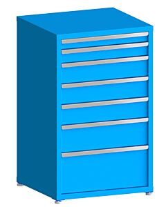 130# Capacity Drawer Cabinet, 3",4",6",6",6",8",12" drawers, 49" H x 30" W x 28" D