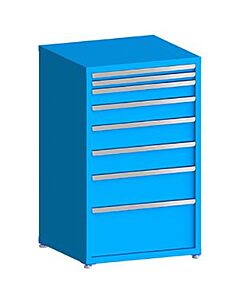 130# Capacity Drawer Cabinet, 2",2",4",5",6",6",8",12" drawers, 49" H x 30" W x 28" D