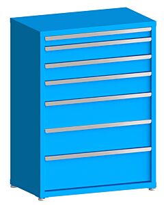 130# Capacity Drawer Cabinet, 3",5",5",6",8",8",10" drawers, 49" H x 36" W x 21" D