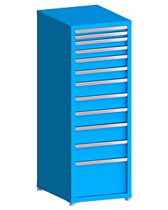 130# Capacity Drawer Cabinet, 2",2",3",3",4",4",5",5",5",6",6",12" drawers, 61" H x 22" W x 28" D