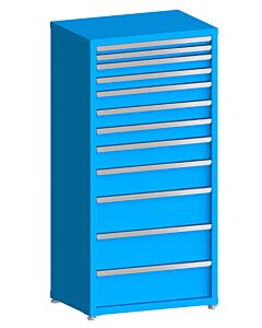 130# Capacity Drawer Cabinet, 2",2",3",3",4",4",4",5",6",8",8",8" drawers, 61" H x 30" W x 21" D
