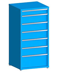 130# Capacity Drawer Cabinet, 5",8",8",8",8",8",12" drawers, 61" H x 30" W x 28" D