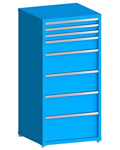 130# Capacity Drawer Cabinet, 3",3",3",6",10",10",10",12" drawers, 61" H x 30" W x 28" D