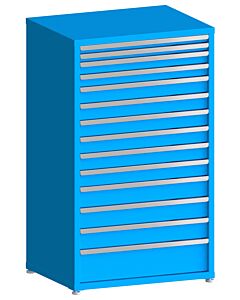 130# Capacity Drawer Cabinet, 2",2",3",3",4",4",4",4",4",4",5",5",5",8" drawers, 61" H x 36" W x 28" D