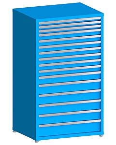 130# Capacity Drawer Cabinet, 2",2",2",3",3",3",3",3",3",3",4",5",5",5",5",6" drawers, 61" H x 36" W x 28" D