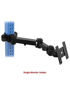 Dual Tilt LCD Vertical Monitor Holders.