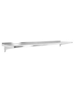 Adjustable Height Top Shelves with Stainless Steel - Round Edge