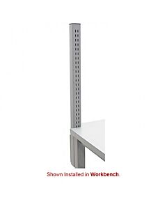 Uprights Set of Two, Leg Mounted, Single Sided Slots.