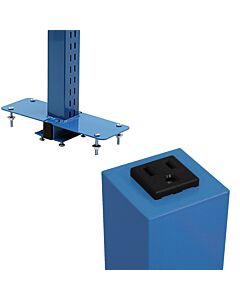 Double Sided Slots - Uprights Set of Two with Power Plugs